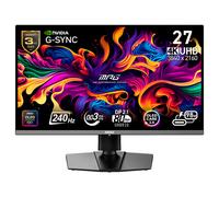 MSI - MPG 272URX QD-OLED pantalla para PC 67,3 cm (26.5") 3840 x 2160 Pixeles 4K Ultra HD Negro