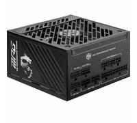 MSI MPG A1000GS PCIE5 Fuente de alimentación, 1000 W, 80 Plus Gold, ATX 3.1, Soporte de GPU PCIe 5.1, Dual Native 12V-2x6, Cable con Conectores bicolores 12V-2x6, Fuente de alimentación ATX, Cable