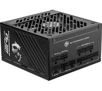 MSI MPG A1000GS PCIE5 II, fuente de alimentación totalmente modular para juegos de 1000 W, 80+ Gold, cables duales de 12V-2x6, condensador de grado de servidor, listo para ATX 3.1 y PCIe 5.1, bajo