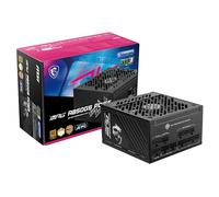 MSI MPG A850GS PCIE 5.1 ATX 3.1 Fuente de alimentación para juegos - Modular completo - 80 Plus Gold Certified 850W - Condensadores 100% japoneses de 105 °C - Dual 12V-2x6 - Fuente de alimentación ATX