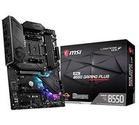 MSI MPG B550 Gaming Plus V1 - Placa base para juegos (AMD Ryzen 5000, AM4, DDR4, PCIe 4.0, SATA 6Gb/s, M.2, USB 3.2 Gen 2, HDMI/DP, ATX)