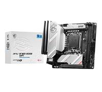 MSI MPG B760I Edge WiFi, Mini-ITX - Placa Base Compatible con Intel Core de 14.ª, 13.ª y 12.ª Gen, LGA 1700, 8 VRM directos de 90 A, Memoria DDR5 a 7200+ MHz/OC, PCIe 5.0 x16, 2 x M.2 Gen4, Wi-Fi 6E