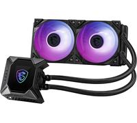 MSI MPG CORELIQUID K240 V2 AIO Refrigeración Líquida CPU - Bomba LCD Ventilador 60mm, 2 Ventiladores ARGB 120mm, Tubos Anti-Evaporación, Refrigeración GI & Software Mystic Light - Admite AMD e Intel