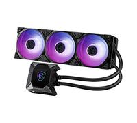 MSI MPG CORELIQUID K360 - Refrigeración Líquida AIO CPU, Radiador de 360, TORX Fan 3.0 en la Bomba de 60mm, Pantalla LCD 2.4", 3 x 120mm Ventiladores ARGB, Amplia compatibilidad Intel/AMD