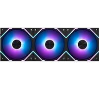 MSI MPG EZ120R ARGB-3B - Ventilador ARGB de 120 mm, bloque de conexión magnético patentado, conexión de cadena margarita, rodamiento dinámico líquido + fijación de tuerca adicional, cubo de ventilador