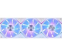 MSI MPG EZ120R ARGB WHITE-3W Ventilador ARGB 120mm, bloque de conector magnético patentado, conexión en cadena, rodamiento dinámico fluido + tuerca de fijación adicional, cubo de ventilador