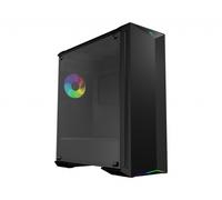 Msi mpg gungnir 100 mid-tower argb caja de pc gaming (negro, 1 x 120 m