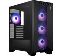 MSI MPG GUNGNIR 211R Airflow PZ - Carcasa para PC de Media Torre para Videojuegos - Panel Lateral de Cristal Templado - Ventilador ARGB 120 mm - Refrigeración líquida soporta hasta 360 mm de