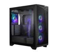 MSI MPG GUNGNIR 300R Airflow - Carcasa Premium para PC para Juegos de Torre Media - Panel Lateral de Vidrio Templado - Ventiladores ARGB de 120 mm - Soporte de refrigeración líquida con radiador de