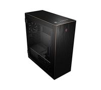 MSI MPG SEKIRA 500G Mid-Tower Caja de PC Gaming (Negro, 2 x 200 mm + 1 x 120 mm Ventiladores Incluidos, USB 3.2 Gen2 Type-C, 4 mm Panel Cristal Templado, EATX, ATX, mATX, Mini-ITX)