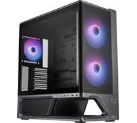 MSI MPG VIXTA 300R Airflow PZ - Carcasa de PC para Juegos de Torre Media - Panel Lateral de Vidrio Templado - 2 Ventiladores de Cuchillas de Doble Capa de 160 mm - Panel de Malla para Flujo de Aire