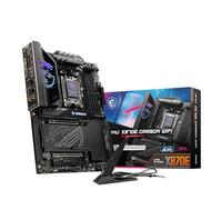 MSI MPG X870E Carbon WiFi - Placa base para juegos (procesadores AMD Ryzen serie 9000/8000/7000, AM5, DDR5, PCIe 5.0, M.2 Gen5, SATA 6Gb/s, USB 40Gbps, HDMI, Wi-Fi 7, Bluetooth 5.4, LAN de 5Gbps, ATX)