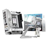 MSI MPG Z890I Edge TI - Placa base WiFi, Mini-ITX, compatible con procesadores Intel Core Ultra (Serie 2), LGA 1851-110A SPS VRM, DDR5 Memory Boost (8600+ MT/s OC), PCIe 5.0 x16, M.2 Gen5, Wi-Fi 7, 5G