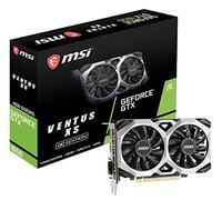 msi Nvidia GeForce GTX 1650 Ventus XS 4G OC - Tarjeta gráfica (4 GB, GDDR5, 1740 MHz, DisplayPort, HDMI, DVI-D, Dual Fan Cooling System)