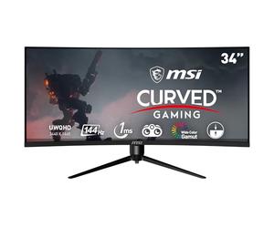 MSI Optix MAG342CQR - Monitor curvado para juegos de 34 pulgadas
