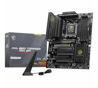 MSI Placa Base mag B850 Tomahawk MAX WiFi V1, ATX - Soporta procesadores AMD Ryzen 9000/8000/7000, AM5-80A SPS VRM, DDR5 Memory Boost 8400+ MT/s (OC), PCIe 5.0 x16, M.2 Gen5, Wi-Fi 7, 5G LAN