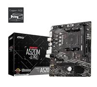 MSI A520M-A PRO placa base AMD A520 Zócalo AM4 micro ATX
