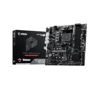 MSI Placa Base Pro B550M-P, mATX - Compatible con procesadores de Escritorio AMD Ryzen 5000/5000 G-Series, 4000 G-Series, 3000/3000 G-Series, AM4 - DDR4 Memory Boost (hasta 4400+ MT/s OC), PCIe 4.0