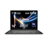 MSI Prestige 16 AI+ C3MG-013ES portátil 16" 16" 2.8K (2880 x 1800) (Intel Core Ultra 9 386H, RAM 32GB, 1TB SSD, Windows 11 Home) Platinum Gray - Teclado QWERTY español