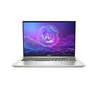 MSI Prestige A16 AI+ (2025) Laptop de negocios OLED UHD+ de 16 pulgadas: AMD Ryzen AI 9-365, Radeon Graphics, 32GB LPDDR5x, 1TB NVMe SSD, Type-C, WiFi 7, Win 11 Home: Urban Silver A3HMG-207US