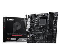 MSI PRO B550M-P WIFI6E Motherboard, mATX - Ryzen 5000/4000/3000, AM4, DDR4 Micro