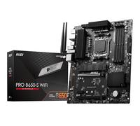 MSI Pro B650-S - Placa Base WiFi V1, ATX, Compatible con procesadores AMD Ryzen Serie 9000/8000/7000, AM5 - DDR5 Memory Boost 6000+MHz/OC, 2 x PCIe 4.0 x16, 2 x M.2 Gen4, Wi-Fi 6E