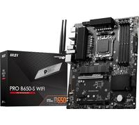 MSI PRO B650-S WiFi ProSeries - Placa base (procesadores AMD Ryzen serie 9000/8000/7000, AM5, DDR5, PCIe 4.0, ranuras M.2, SATA 6Gb/s, USB 3.2 Gen 2, HDMI/DP, Wi-Fi 6E, Bluetooth 5.3, LAN de 2.5 Gbps,