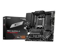 MSI Pro B650M-A - Placa Base, Micro-ATX, Compatible con procesadores AMD Ryzen Serie 9000/8000/7000, AM5 - DDR5 Memory Boost 6000+MHz/OC, 2 x PCIe 4.0 x16, 2 x M.2 Gen4, 2.5G LAN