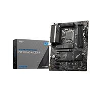 MSI, Pro B660-A DDR4 Placa Base ATX, Compatible con Procesadores Intel Core 12 th Gen, LGA 1700, DDR4 Memory Boost 4800 MHz/OC, Ranura PCIe 4,0 x 16, 2 Ranuras M2 Gen4, LAN 2,5 G, 7D59-006R