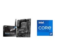 MSI Pro B760-P WiFi DDR4 Placa Base + Intel Core i7-14700KF procesador para Equipos de sobremesa 20 Cores