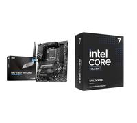 MSI Pro B760-P WiFi DDR4 Placa Base + Intel Core Ultra 7 265KF procesador para Equipos de sobremesa 20 Cores