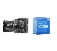 MSI Pro B760M-A Wi-Fi 6E DDR4 Placa Base Micro-ATX - Soporta procesadores Intel 12ª y 13ª Gen Core + Intel Procesador Core i5-12400 de 12ª generación, i5 12400, Pro B760M-A WiFi DDR4
