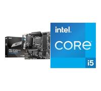 MSI Pro B760M-A Wi-Fi 6E DDR4 Placa Base Micro-ATX - Soporta procesadores Intel 12ª y 13ª Gen Core + Intel Core i5-14600K, procesador para Equipos de sobremesa, 14 núcleos