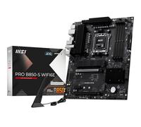 MSI Pro B850-S WIFI6E Placa Base, ATX, Compatible con procesadores AMD Ryzen 9000/8000/7000, AM5 - DDR5 Memory Boost (8200+ MT/s OC), PCIe 4.0 x16, M.2 Gen5, Wi-Fi 6E, 2.5G LAN