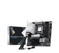 MSI Pro B860M-A WIFI6E Placa Base, mATX - Soporta procesadores Intel Core Ultra (Serie 2), LGA 1851-12 DRPS, DDR5 Memory Boost (8800+ MT/s OC), PCIe 5.0 x16 y 4.0 x16, M.2 Gen5, Wi-Fi 7, 5G LAN