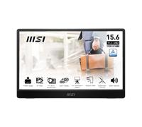 MSI Pro MP161 E2 Monitor portátil Negro 39,6 cm (15.6") LED 1920 x 1080 Pixeles