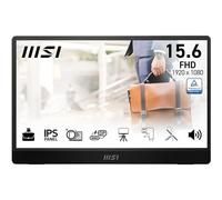 MSI PRO MP161 E2U monitor o TV portátil Monitor portátil Negro 39,6 cm (15.6") LED 1920 x 1080 Pixeles