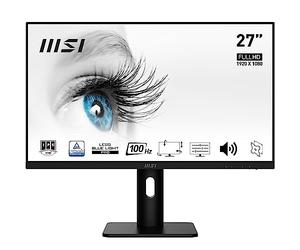 MSI PRO MP161DE E2 Monitor PC 39,6 cm (15.6") 1920 x 1080 Pixeles Full HD LED Negro