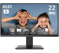 MSI Pro MP223 E2 Monitor Profesional Full HD de 21.45", Resolución 1920 x 1080, 100Hz, Pantalla Agradable a la Vista, inclinación Ajustable, HDMI 1.4b, Display Port 1.2a, Negro