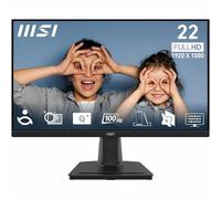MSI Pro MP225V 21.5 Inch Full HD Office Monitor - 1920 x 1080 VA Panel, 100 Hz, Eye-Friendly Screen, Tilt-Adjustable - HDMI™, D-Sub (VGA)