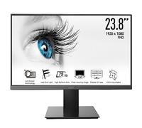 MSI Pro MP241X Pantalla Full HD de 24" 1080p, frecuencia de actualización de 75Hz, Pantalla Anti-Reflejos, Menos luz Azul, Montaje VESA, HDMI y VGA