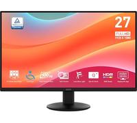 msi Pro MP242LE 24 Pulgadas IPS Monitor de Escritorio 1920 x 1080 (FHD), 100Hz, sincronización adaptativa, HDMI, DisplayPort, inclinación, Bisel Delgado de 4 Lados 1ms, Negro