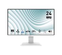 MSI PRO MP243XWDE Business Monitor - Panel IPS, Blanco 100HZ, HDMI/DP 4ms Pivote