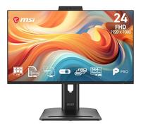 MSI Pro MP245PDG E14 - Monitor de Acoplamiento FHD de 23.8 Pulgadas, 1920 x 1080 IPS, 144 Hz, 1 ms, Cadena Margarita, Puerto LAN, Altavoz/micrófono Integrado, KVM, Pip/PbP, HDMI 2.0b, DP 1.2a, USB