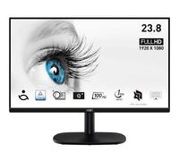 MSI Pro MP245V Monitor Profesional, de 23,8' FHD, 1920 x 1080, 100 Hz, VA, Plano, Anti-Glare, 16:9, 300 nits, Negro