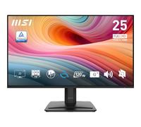 MSI Pro MP251 E2 - Monitor de Oficina para Juegos, IPS 1920 x 1080 (FHD), 120 Hz, sincronización adaptativa, Listo para HDR, HDMI, Puerto VGA, Puerto de visualización, Montaje VESA, inclinación,