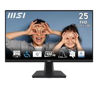 MSI Pro MP252 Monitor Profesional Full HD de 24,5"- Panel IPS 1920 x 1080, 100 Hz, Pantalla Eye-Friendly, Altavoces Integrados, inclinación Ajustable, HDM 2.0b, DisplayPort 1.4a