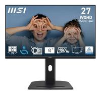 MSI Pro MP275QPG pantalla para PC 68,6 cm (27") 2560 x 1440 Pixeles Wide Quad HD LCD Negro