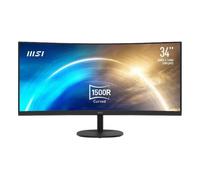 MSI Pro MP341CQ pantalla para PC 86,4 cm (34") 3440 x 1440 Pixeles UltraWide Quad HD Negro