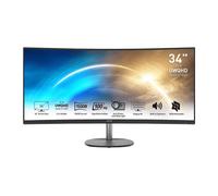 Msi pro mp341cqde pantalla para pc 86,4 cm (34') 3440 x 1440 pixeles u